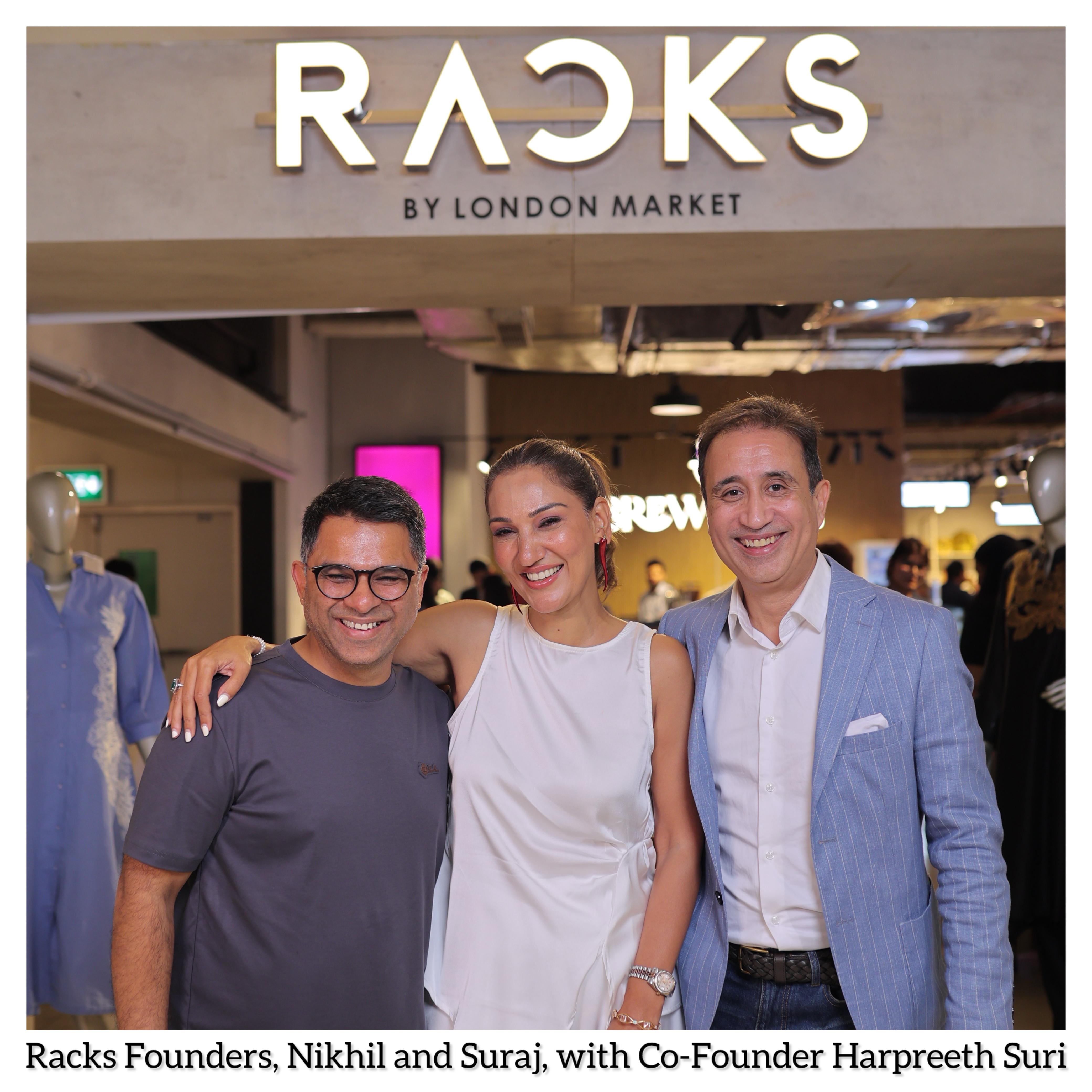 Nikhil Chugh, Suraj Mahant & Harpreeth Suri at RACKS DLF Avenue Saket